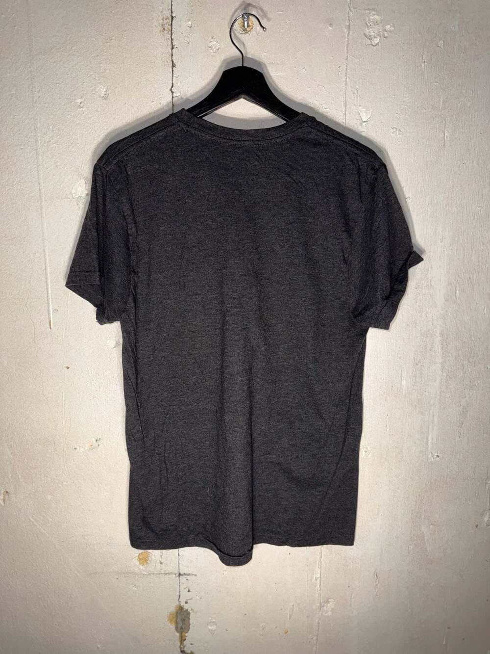 Nirvana Charcoal Grey Graphic T-Shirt Rainbow Tie Dye Smiley Face Band Tee Size - Picture 2 of 3